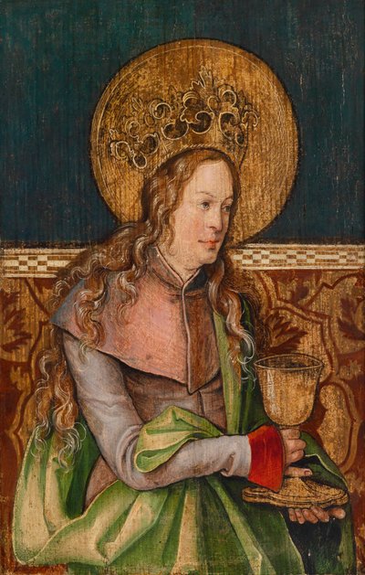 Saint Barbara by Unbekannt Unbekannt